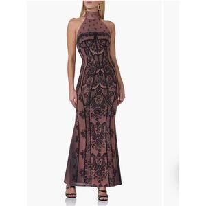 AFRM Arlette Black Bustier Maxi Dress Size Small